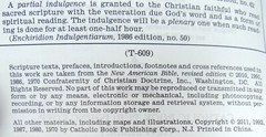 New American Bible St Joseph Ed Catholic Maps Photos Family Record Gilt Edge Box
