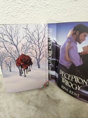 Rare Books For Days Crate Deception Trilogy Rina Kent Exclusive HC/Box – Red…