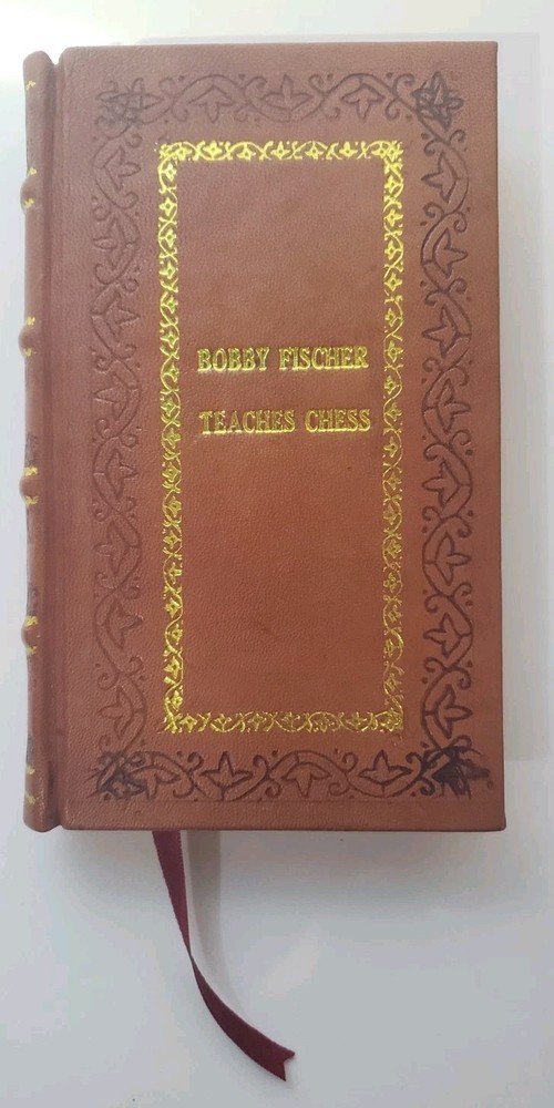 Bobby Fischer Teaches Chess – Premium Leather Bound