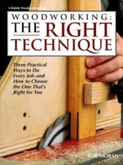 Woodwork Right Technique – 9780762102280, hardcover, Bob Moran