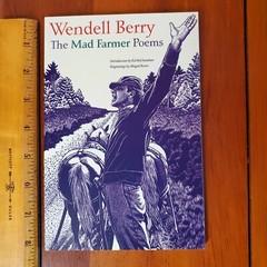 Wendell Perry The Mad Farmer Poems NEW and Unread Copy Counterpoint