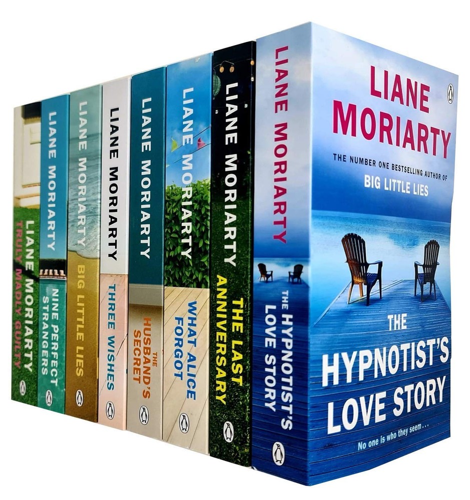 Liane Moriarty Collection 8 Books Set (The Hypnotist’s Love Story,The Last A…