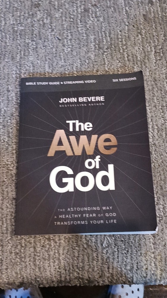 The Awe of God by John Bevere Bible Study Guide (2023) [VG]