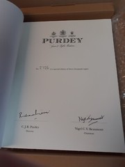DALLAS D BOOK JAMES PURDEY & SONS GUN AND RIFLE MAKERS Purdeys special issue NEW