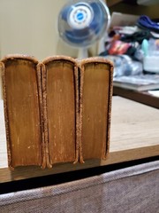 1929 MDCCCXXIX Vol II III IV Byron’s Works OF LORD BYRON Leather Bound Gilt edg