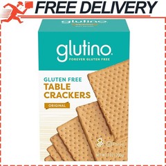 Glutino Gluten Free Table Crackers, Premium Squares, Original, Kosher, 7 oz