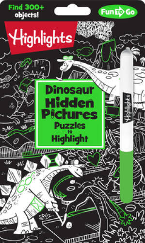 Dinosaur Hidden Pictures Puzzles to Highlight (Highlights Hidden Pic – VERY GOOD