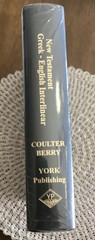 New Testament Greek English Interlinear Bible George R. Berry, Fred R. Coulter