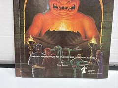 Advanced Dungeons & Dragons Players Handbook 1978 TSR 1st Edition 6th Print D&D