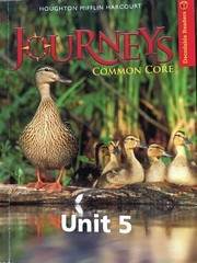 Journeys, Decodable Reader Level 1 Unit 5: Houghton Mifflin Harcourt Journey…