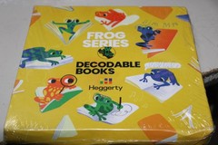 Set of 8 Heggerty Decodable Books: Frog Series Grade 1 (SKU #410421-H) PKG Blem