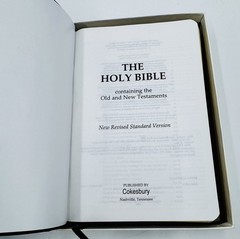 Premium Bible-NRSV (Leather / Fine Binding)