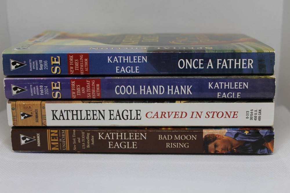Kathleen Eagle Lot of 4 PBs Contemporary Native American Harlequin USED VG