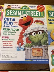 ctw sesame street magazine lot Of 13 Mainly 1999 & 2000