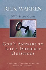 God’s Answers to Life’s Difficult Quest…, Rick Warren