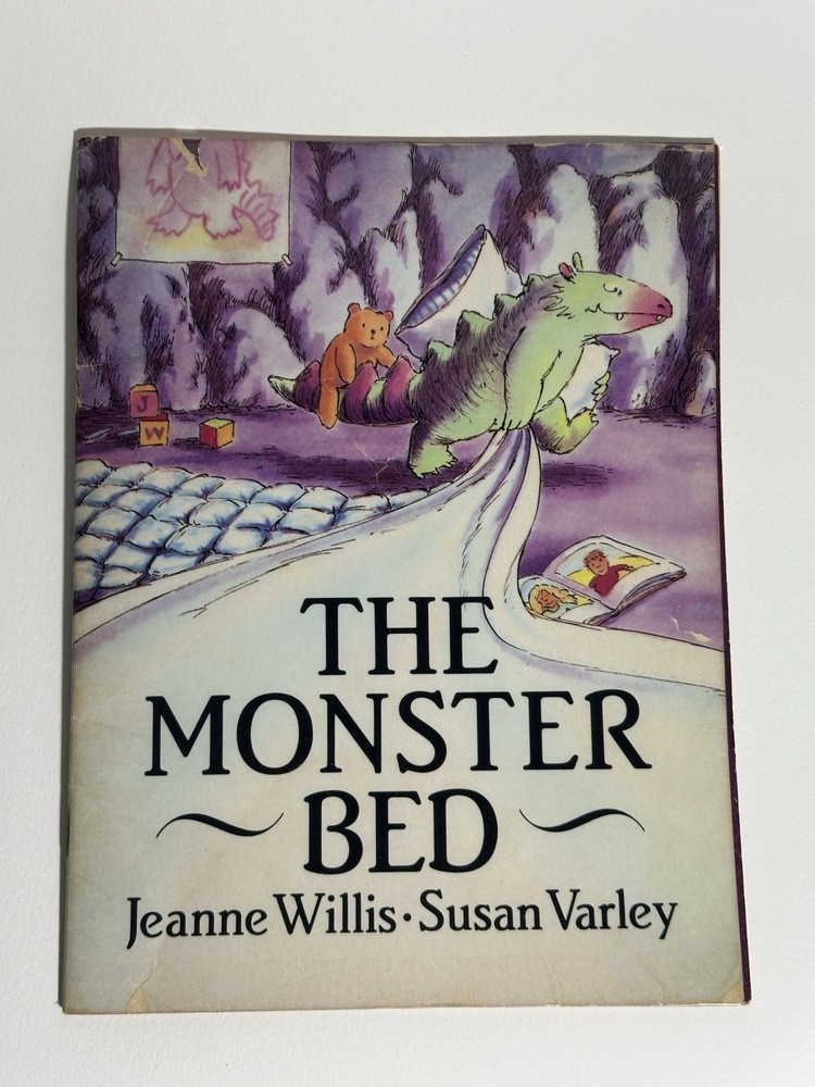 The Monster Bed by Jeanne Willis & Susan Varley, Weekly Reader Books, 1986