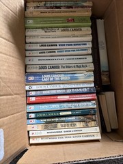 Lot of 47 Louis L’amour Paperback Novels,Short Stories Hardback Sackett