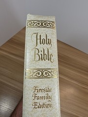 Holy Bible Fireside Family Edition King James Version 12”x9&1/2”x2&12”