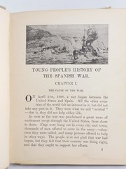 Antique Young People’s History Of The Spanish War 1900 Prescott Holmes Illus HC