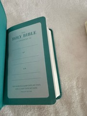 KJV Value Thinline Bible Compact Imitation Leather Red Letter Edition New