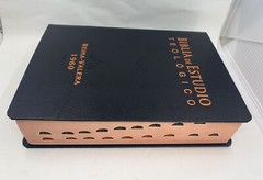 BIBLIA DE ESTUDIO TEOLOGICO TAPA DURA CON INDEX REINA VALERA 1960
