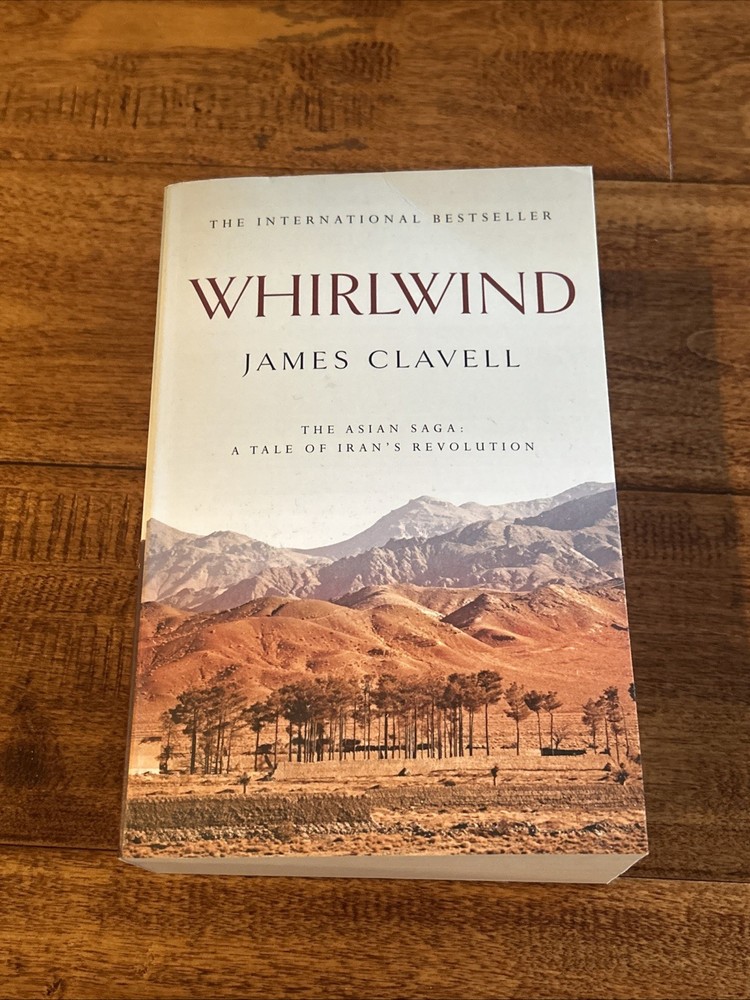 Whirlwind Asian Saga James Clavell Softcover Paperback Book New Unread