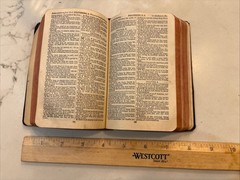 Antique Holy Bible Appointed to be read in Churches 1910 Cambridge London