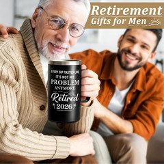 Retirement Gifts for Men, Every Sip Tastes like It’S Not My Problem Anymore 20Oz