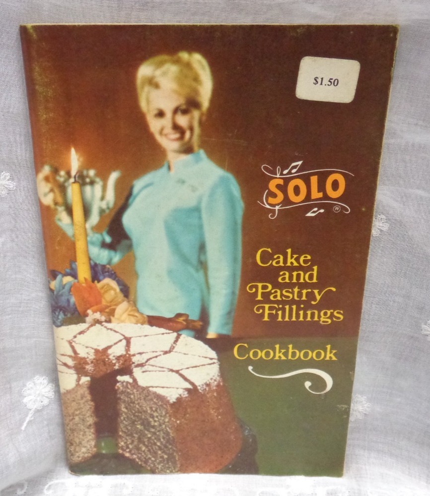 Vtg Sokol & Company SOLO Cake and Pastry Fillings Cookbook ~ 76 pages PB