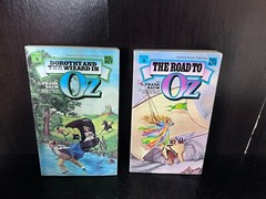 Lot 8 L. Frank Baum Wizard of Oz Del Rey PB ~Land of Oz, Ozma, Road to Oz~1-5++
