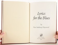 Gar Anthony Haywood Lyrics for the Blues Signed Limited Collectors Edn (5 of 17)