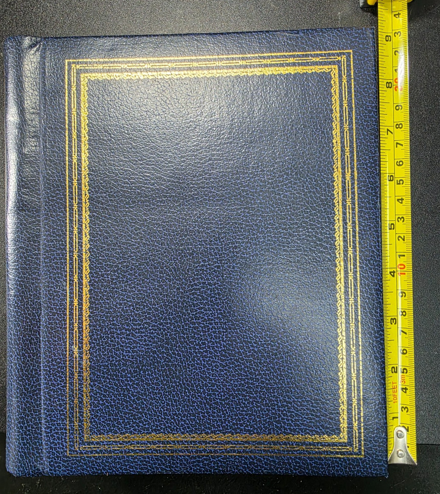 11-Pages 88-Pockets Dollar Bill Banknote Currency Paper Money Album 8″x9″