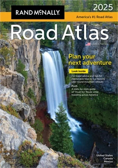 Rand Mcnally 2025 Road Atlas: United States, Canada, Mexico (Rand Mcnally)