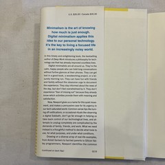 Book Digital Minimalism Choosing A Focused Life In A Noisy World Cal Newport