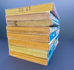 Vintage Science Fiction Ace Double Paperback Lot 8 Books 13 Stories PBO Firsts