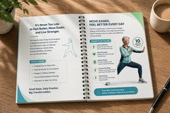 28-Day Tai Chi for Seniors Guide | Easy 10-Min Daily Routine | Balance, Flexibil