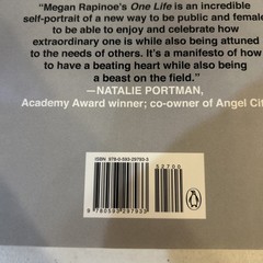 ONE LIFE BY MEGAN RAPINOE HARDCOVER BOOK NOT SIGNED LIKE NEW SOCCER STAR