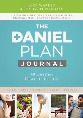 Daniel Plan Journal: 40 Days to a Healthi- 9780310344322, hardcover, Rick Warren