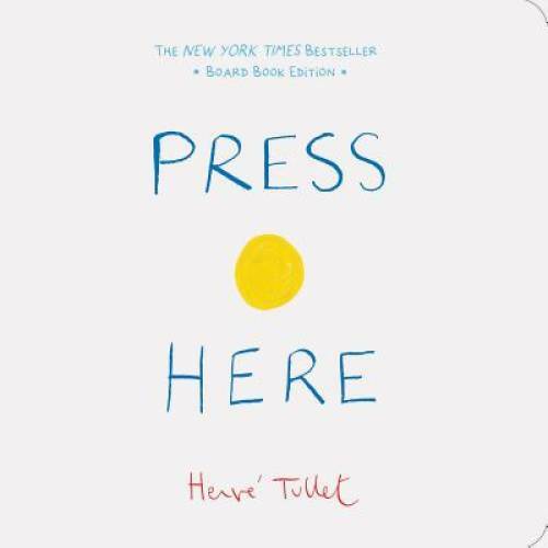 Press Here: Board Book Edition – Board book By Tullet, Herve – GOOD