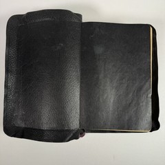 Holy Bible National Bible Press Pronouncing Red Letter KJV 1940’s Thumb Tabs