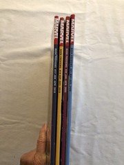 Marvel Book Previews Lot of 4 (Jan-Apr 2019/Sep-Dec 2019/Jan-Apr 2020/May-Aug..)