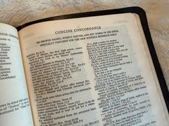 1967 NEW SCOFIELD REFERENCE BIBLE/Black Morocco Leather