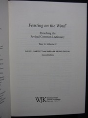 Feasting on the Word Year C, Vol. 2: Lent through Eastertide [Hardcover]