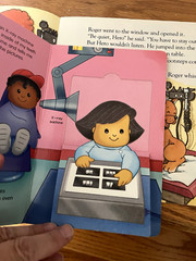 2 Fisher-Price Books Michael’s Dentist Flap Book & Roger Goes to the Doctor
