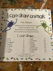 USBORNE I Can Draw People & Animals Lot x2 Paperback Books Art Homeschool Learn