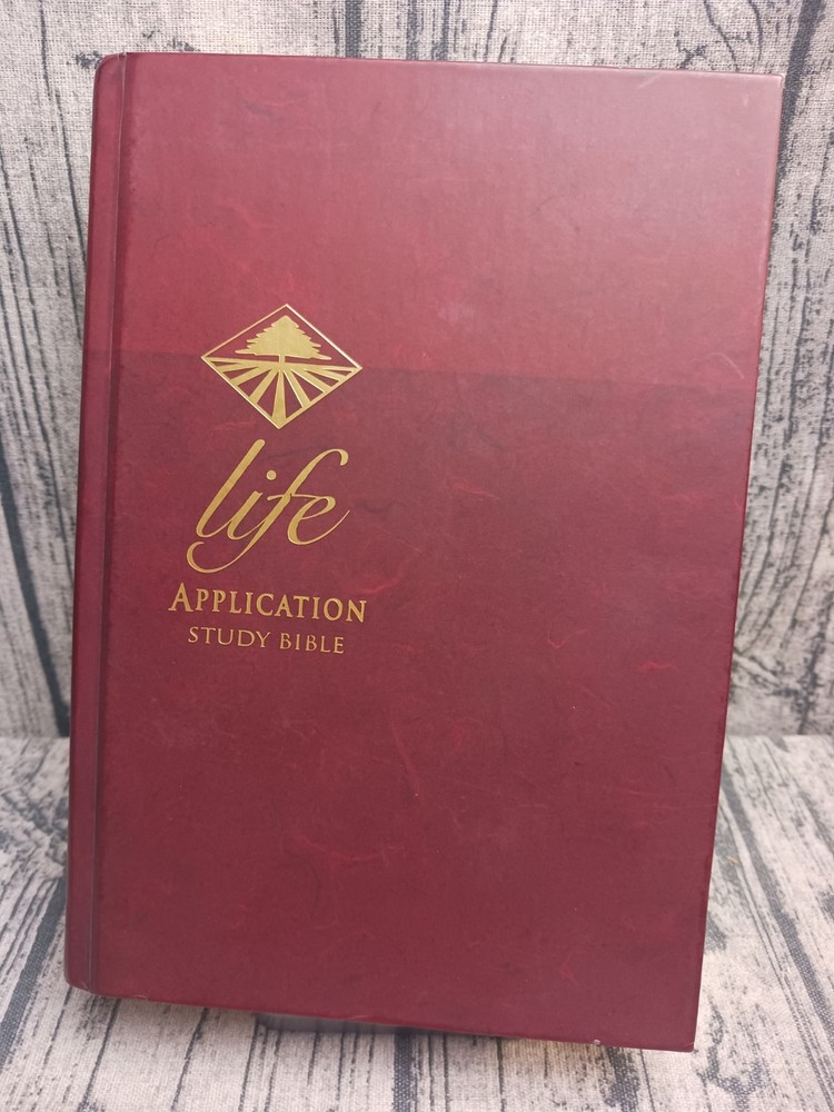 NIV Life Application Study Bible by Zondervan Staff (1997, Hardcover) Pre-Owned