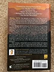 Great Alone : A Novel by Kristin Hannah (2019, Trade Paperback)