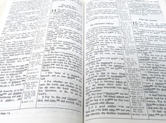 Key Word Study Bible KJV King James Red Leather 1991 AMG Publishers GC Free Ship