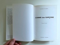 Comme des Garcons Universe of Fashion France Grand Rei Kawakubo Hardcover CDG