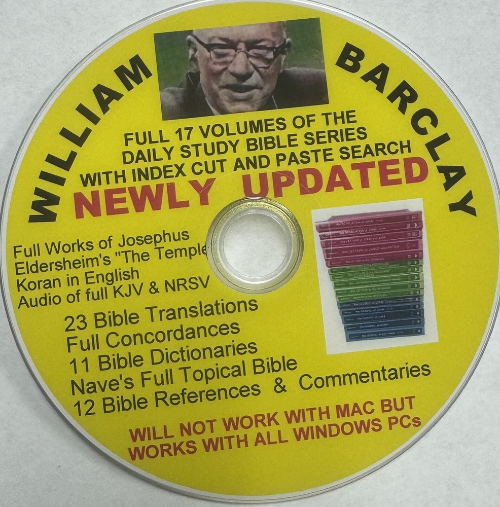 William Barclay Daily Study Bible Series – Full 17 Volumes Updated See Pictures